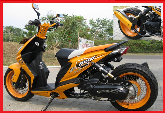 nuwe motor MODIF: Modifikasi Honda Beat Racing