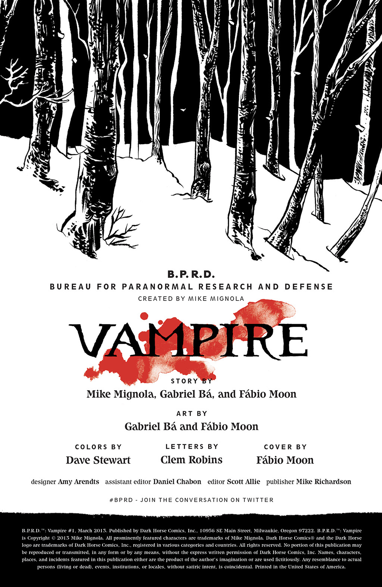 B.P.R.D.: Vampire Issue #1 #1 - English 2
