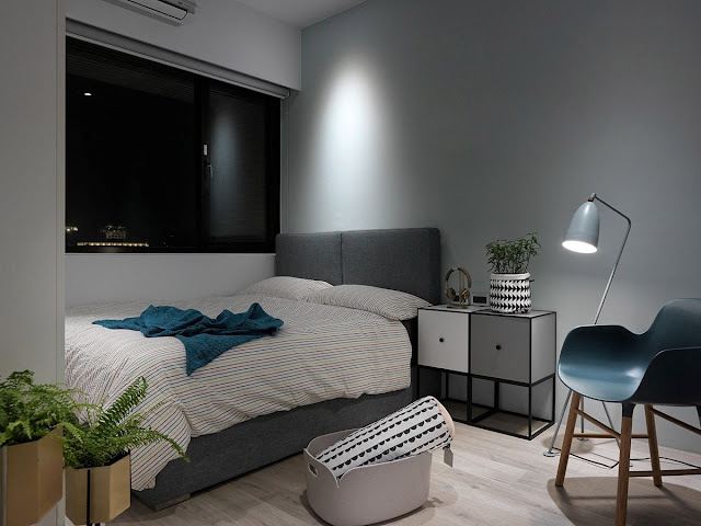 Say aahhh... It's the weekend & time for a Scandi-boho tour - bedroom www.BoHoHome.com @bohosusan