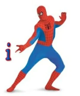 Abecedario Spiderman con Letras Azules. Blue Alphabet with Spiderman.