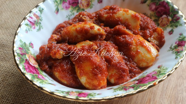 Sambal Tumis Sotong 