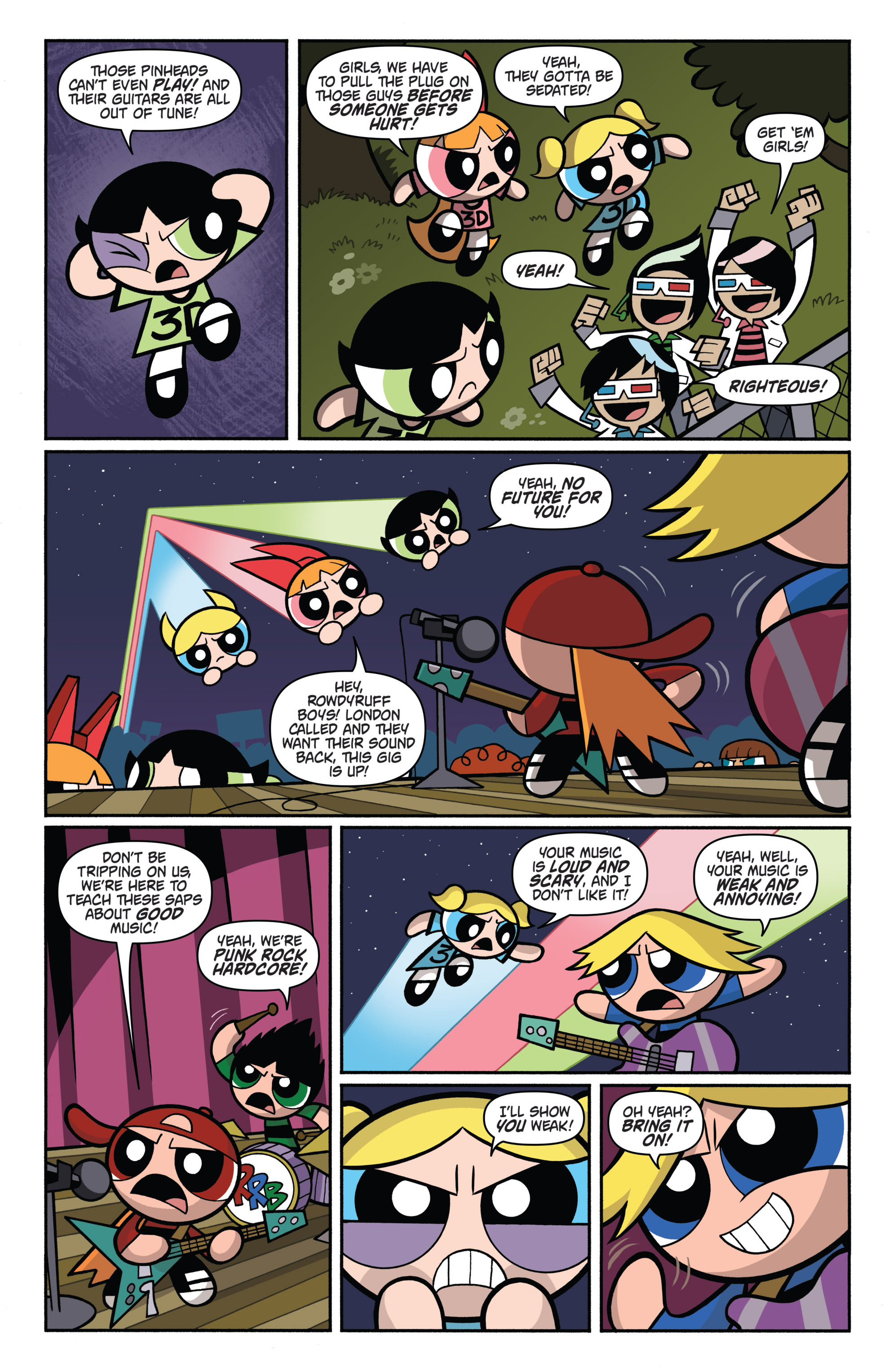 Read online Powerpuff Girls (2013) comic -  Issue #9 - 14
