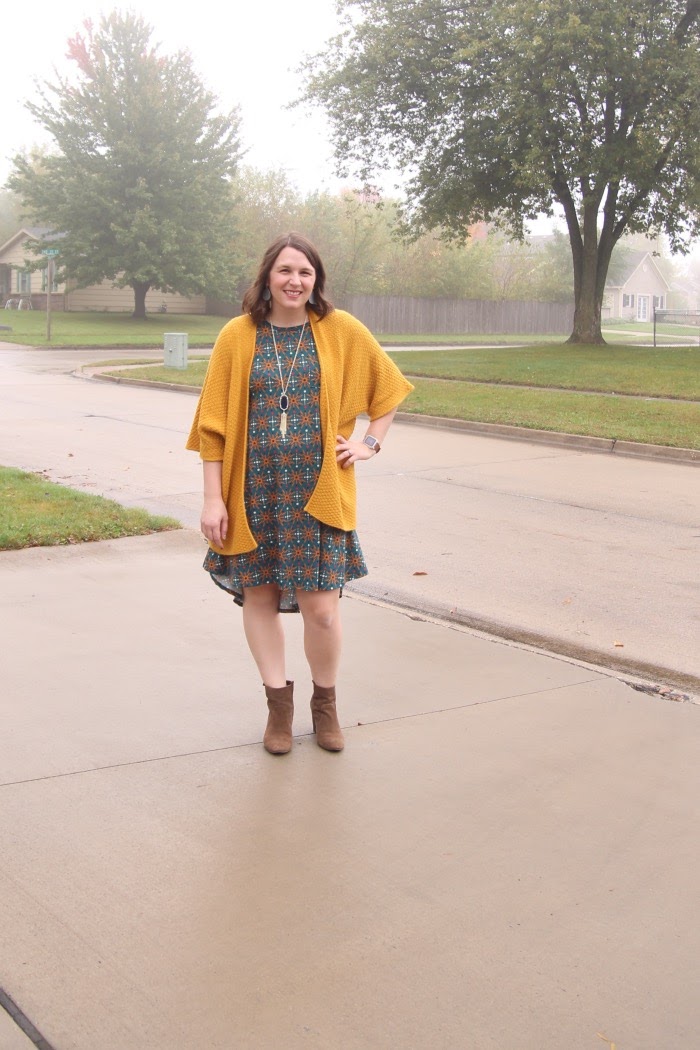 bybmg: LuLaRoe Carly for Fall & Giveaway