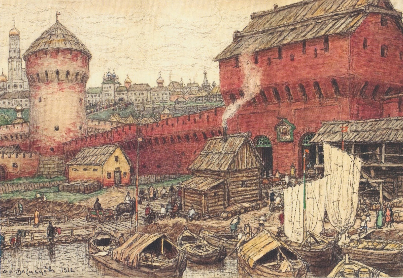 Москва в средние века Москва в средние века