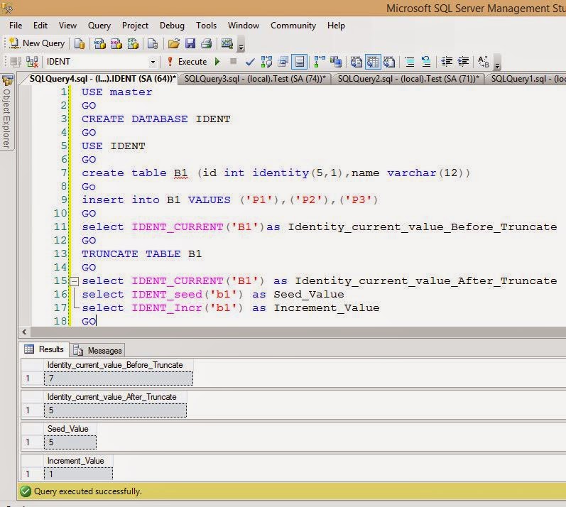 SQL/NoSQL Public Diary: FUNCTION IDENT_CURRENT(),IDENT_seed(),IDENT ...