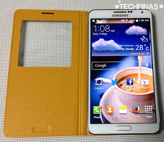 Samsung Galaxy Note 3 Window Case, Samsung Galaxy Note 3 Flip Cover, Samsung Smartphone Case