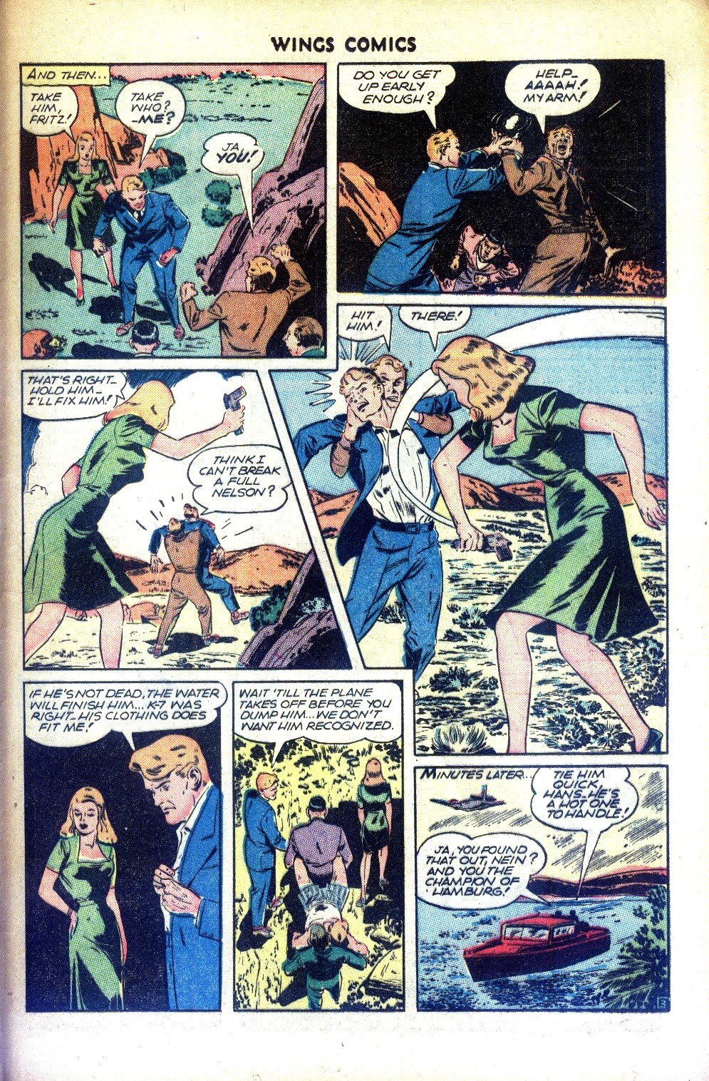 Read online Wings Comics comic -  Issue #68 - 37