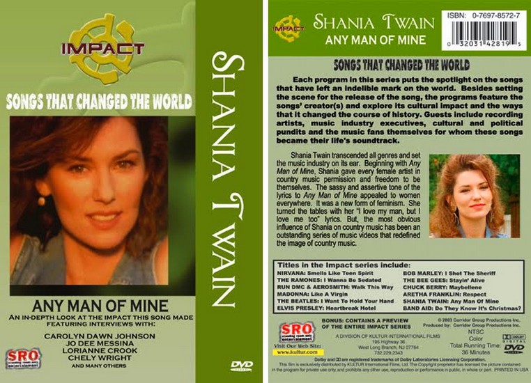 Música Clásica Shania Twain Any Man Of Mine (2007)