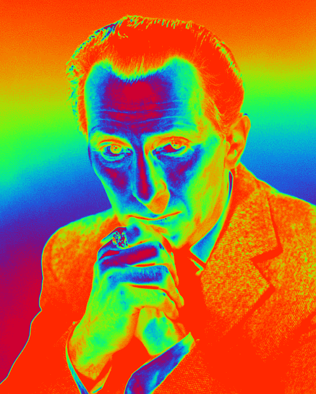 Steve&rsquo;s Trippy Gifs!: Peter Cushing