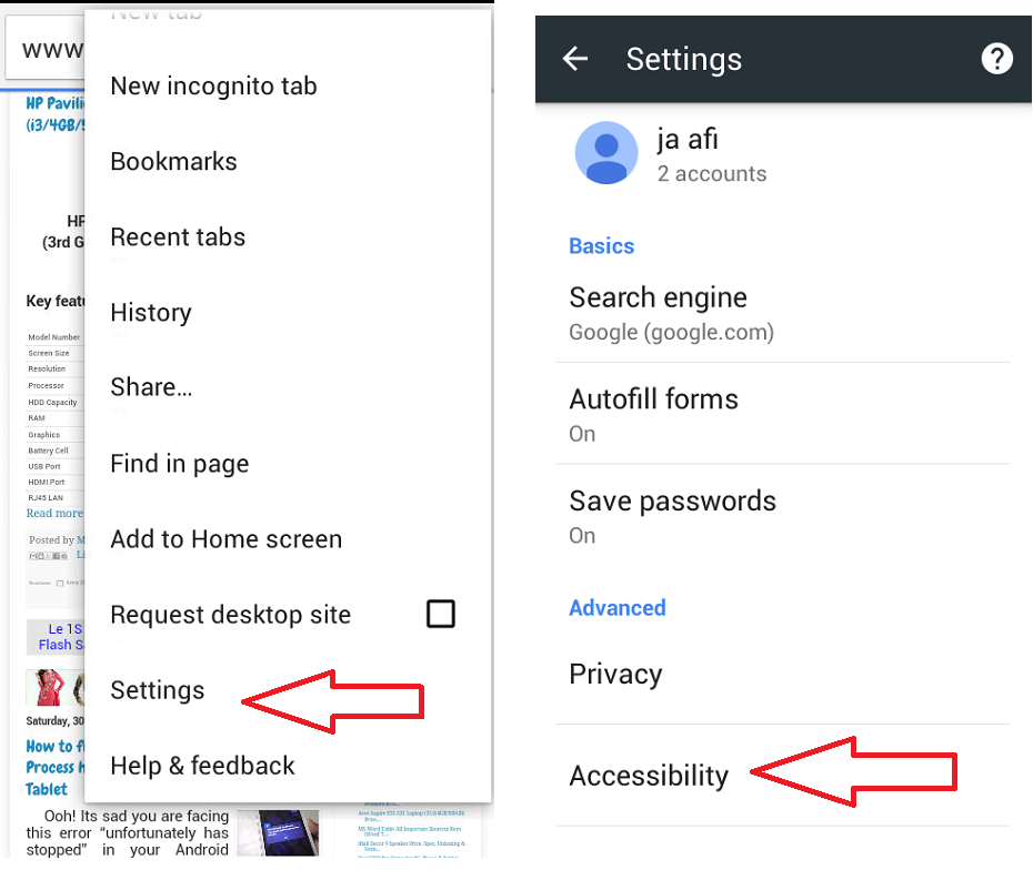 Learn New Things How to Enable Force Zoom sites in Chrome In Phones