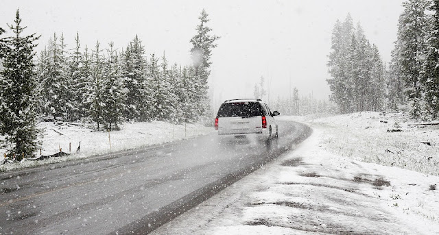 Voiture en hiver