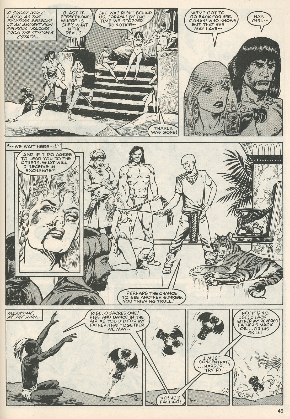 The Savage Sword Of Conan issue 111 - Page 51