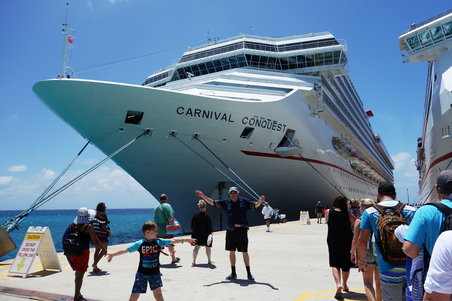 Out To Sea Sailing on the Carnival Pride is a good case of déjà vu all
