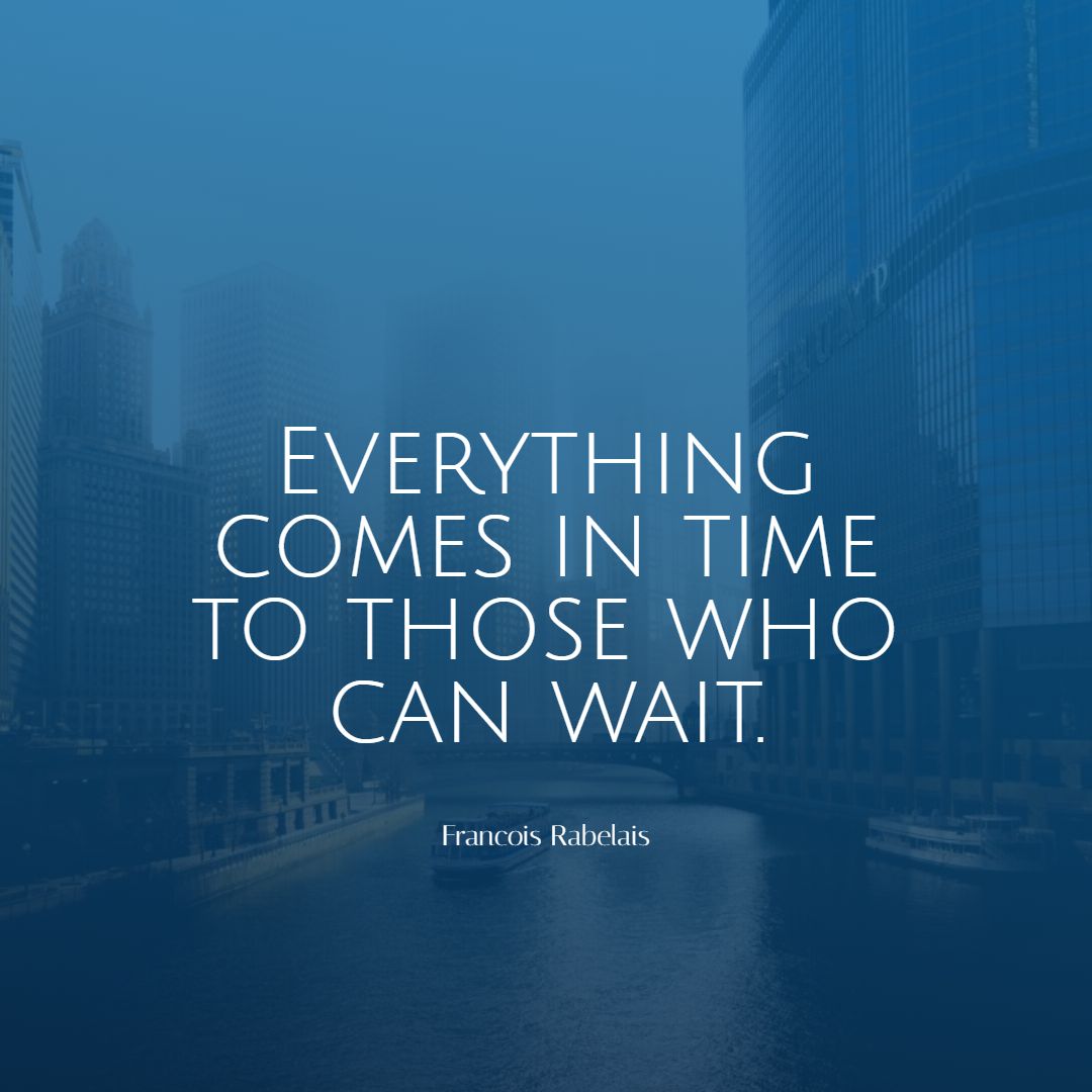 Quotes For Waiting For Success - Rainy Quote