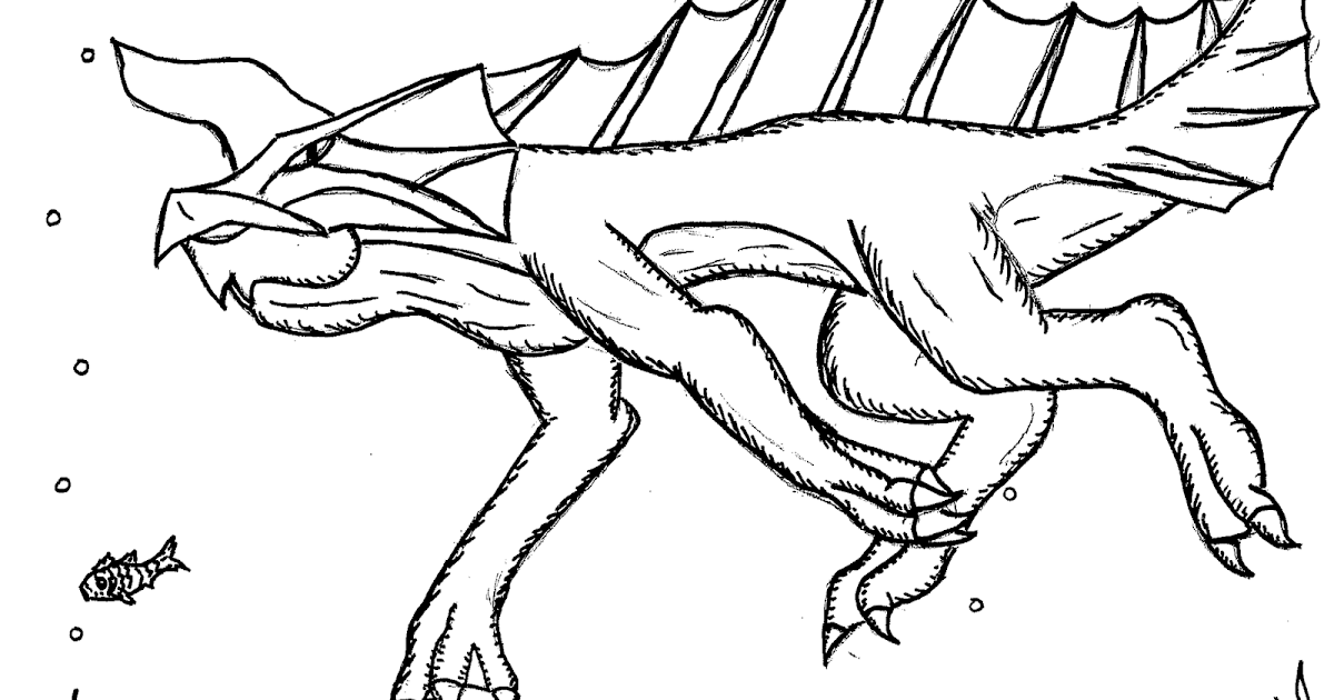 Robin's Great Coloring Pages: Water Dragons and Sea Monsters