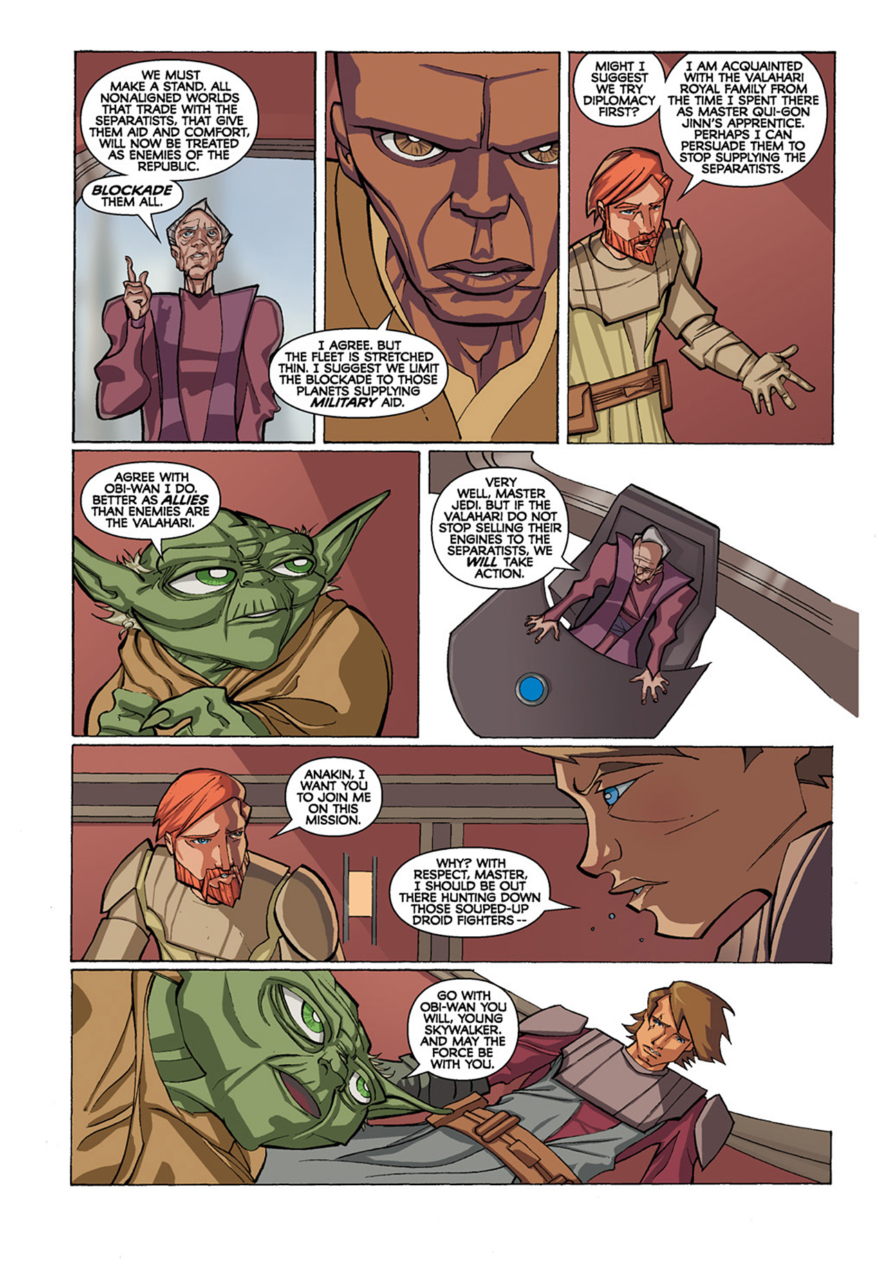Read online Star Wars: The Clone Wars comic -  Issue #10 - 5