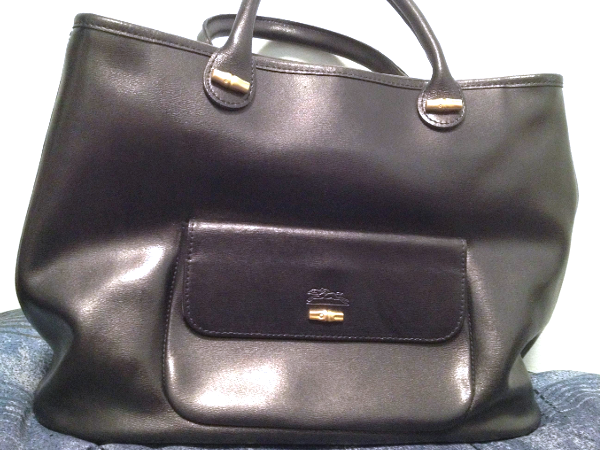 Longchamp leather bag sale