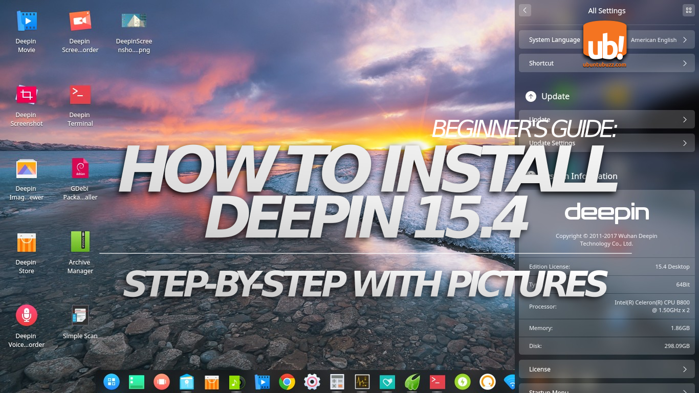 How To Install Deepin 15 4 Gnu Linux Websetnet