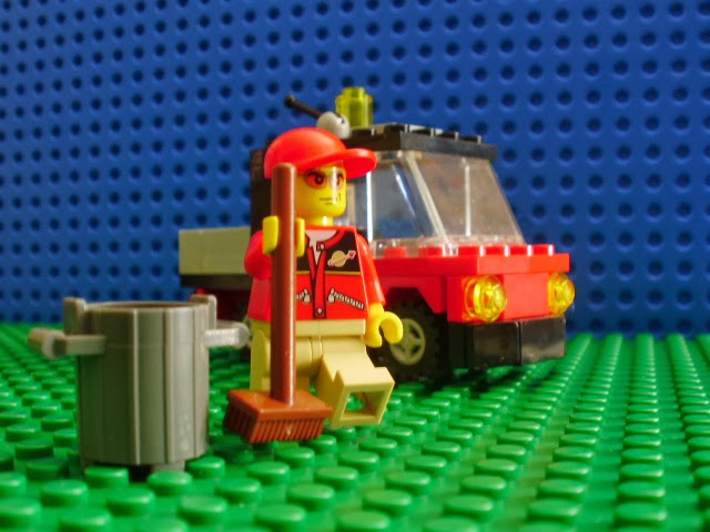 MOC LEGO Veículo de serviços