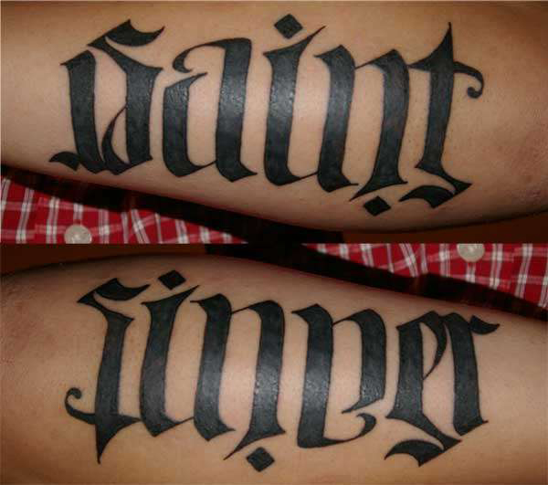 Ambigram Tattoo Maker