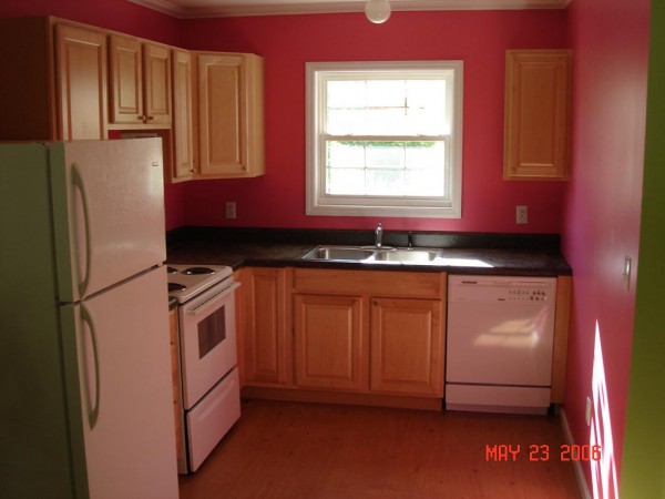 dapur warna pink