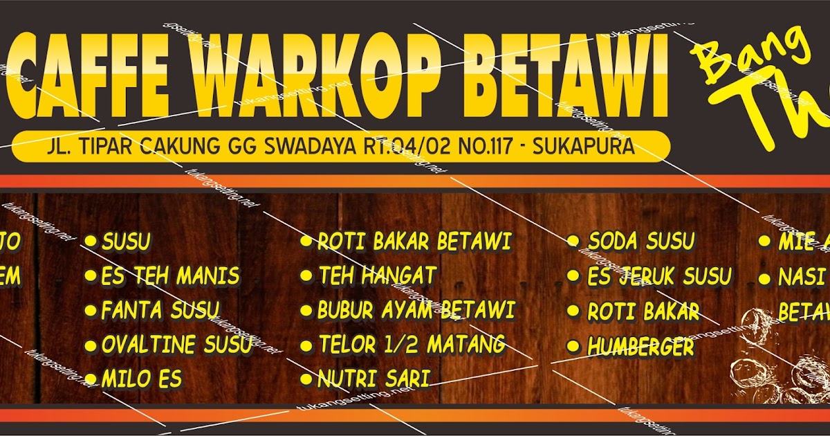 12+ Desain Spanduk Cafe