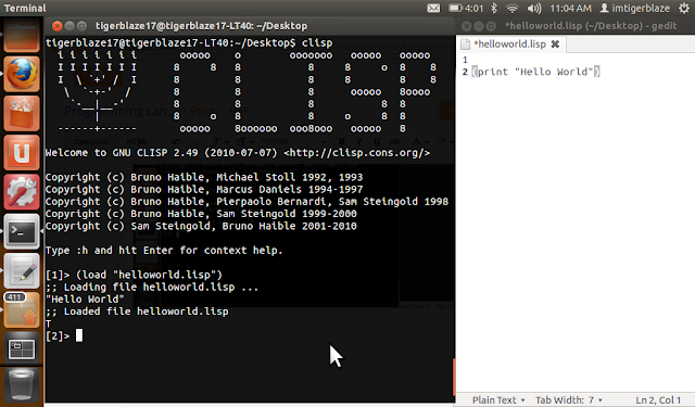 Programming Languages Exhibit: LISP