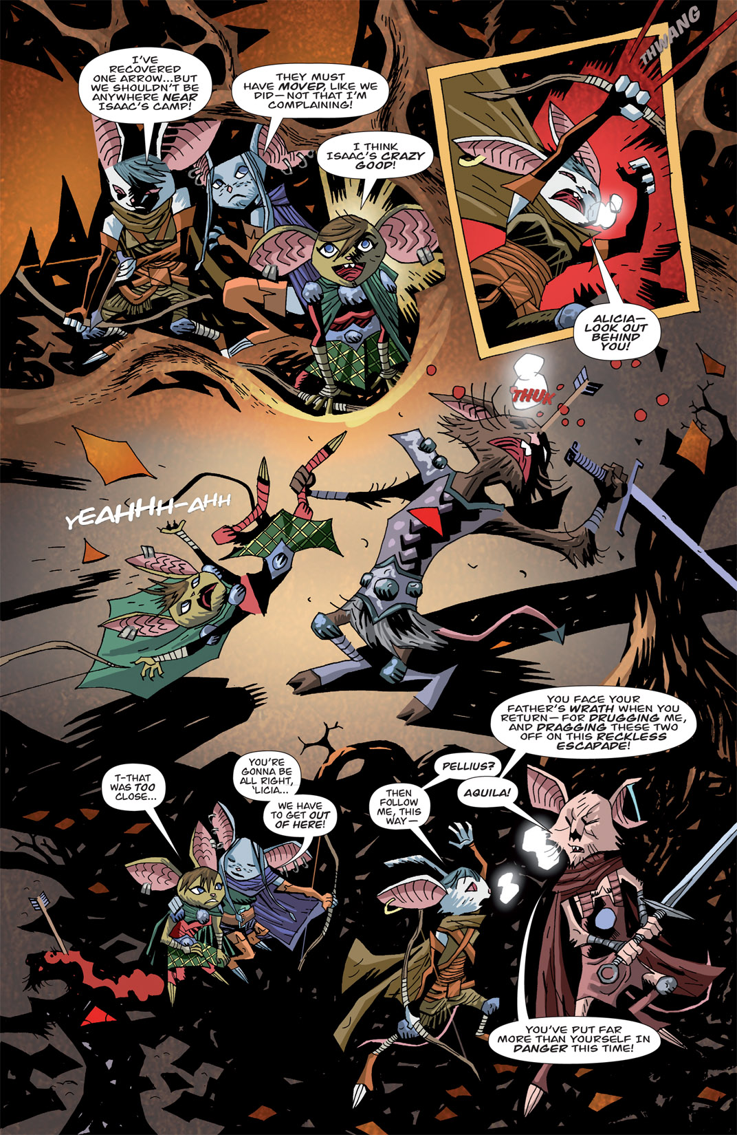 Read online The Mice Templar Volume 3: A Midwinter Night's Dream comic -  Issue #4 - 24