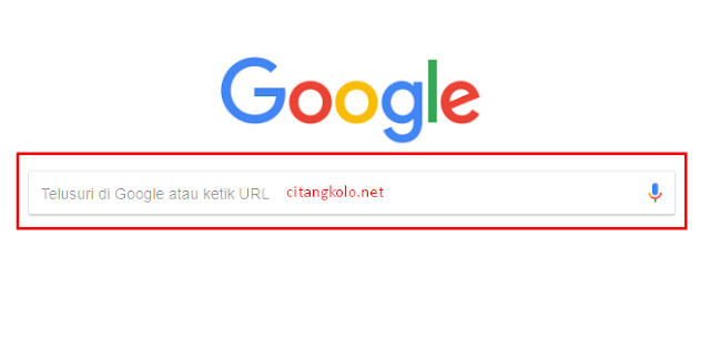 Pencarian dengan kata Kunci Menggunakan Chrome - Pencarian dengan kata Kunci