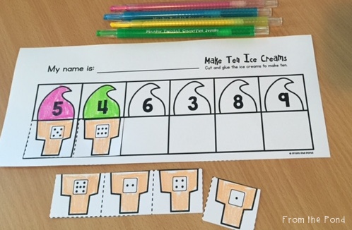 Make 10 Printable Game - The Crafty Classroom