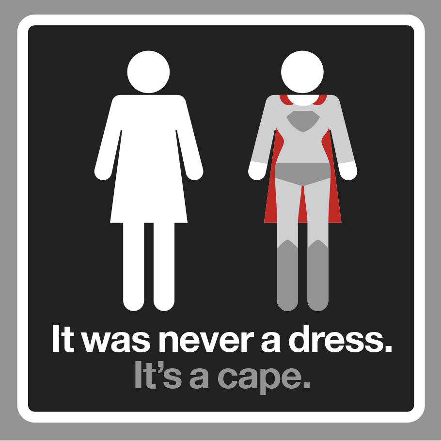 David Steinlicht It was a dress,