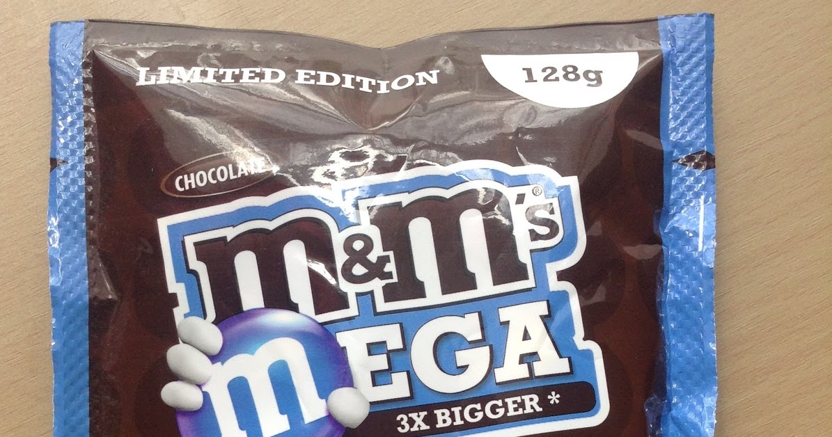 Milk Chocolate Mega M&Ms - Candy Blog