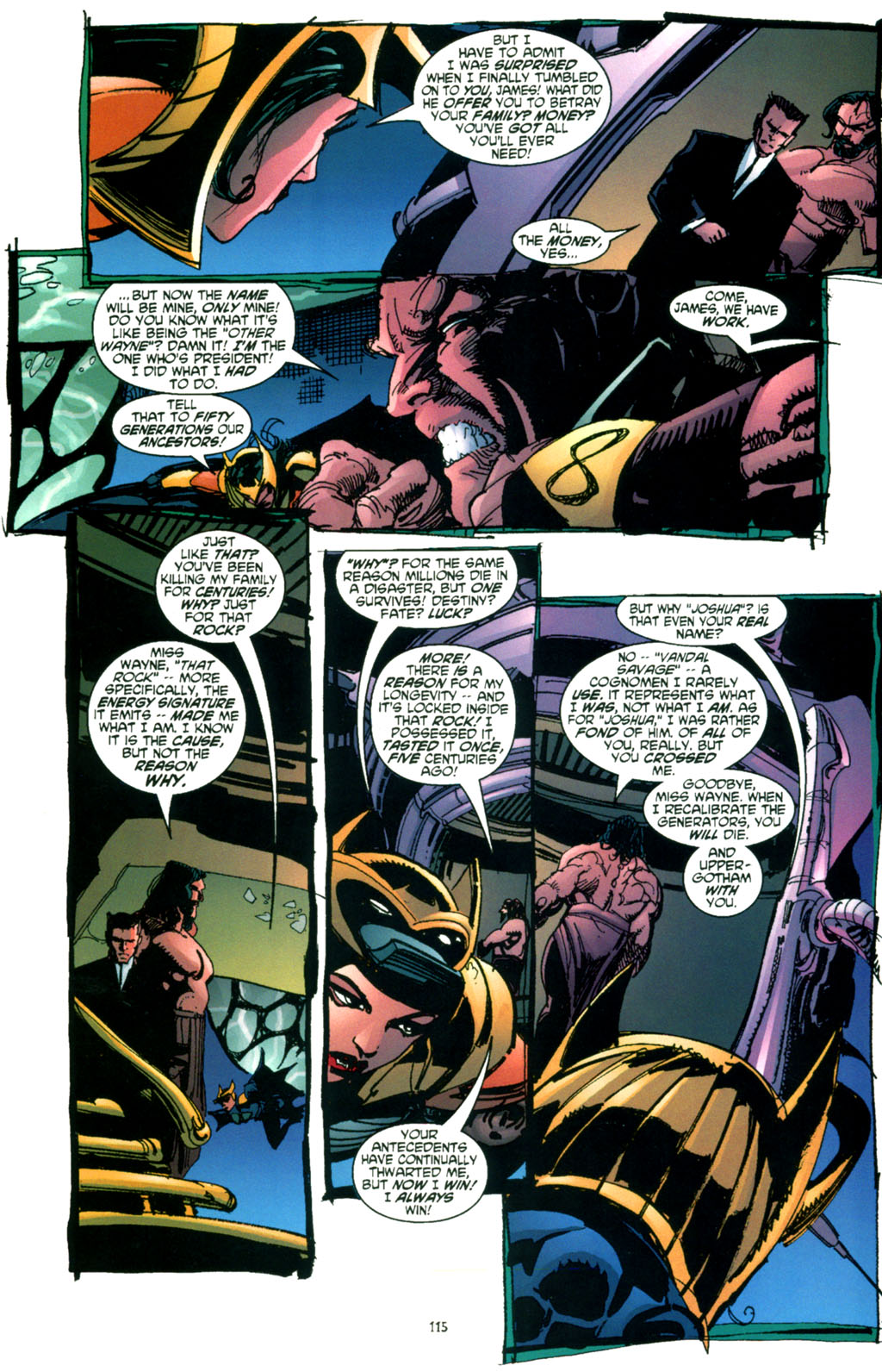 Batman: Dark Knight Dynasty issue Full - Page 115