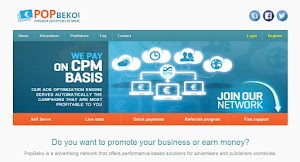 PopBeko Review - Popunder Baru yang Patut di coba 