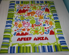 Kid size quilt- boy