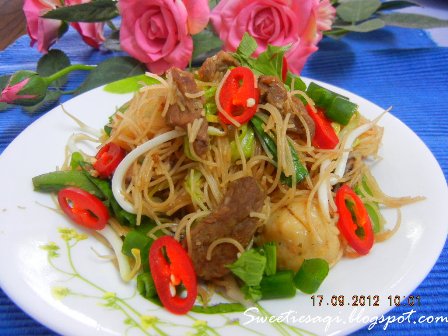 SweetieSaQi: Mee Hoon Goreng Simple...