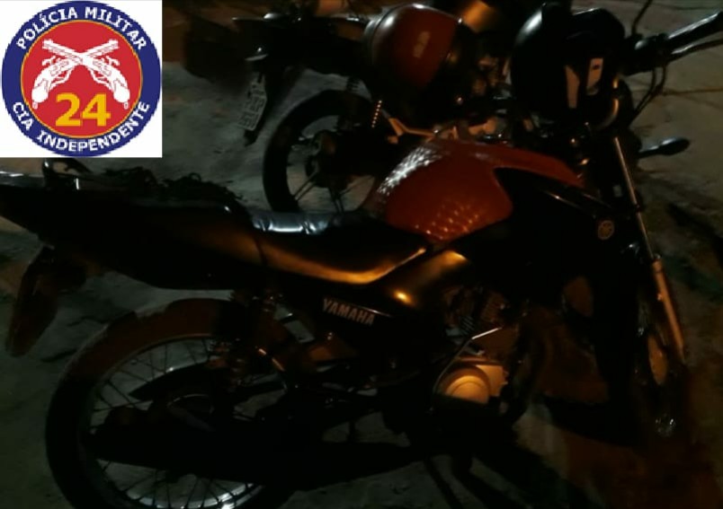 Polícia Militar recupera moto furtada e prende suspeito em Jacobina
