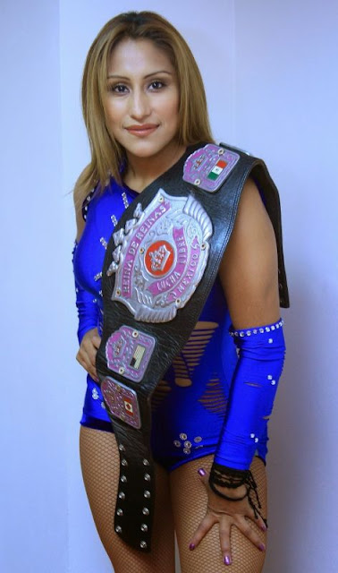 Faby Apache - Female Mexican Wrestlers