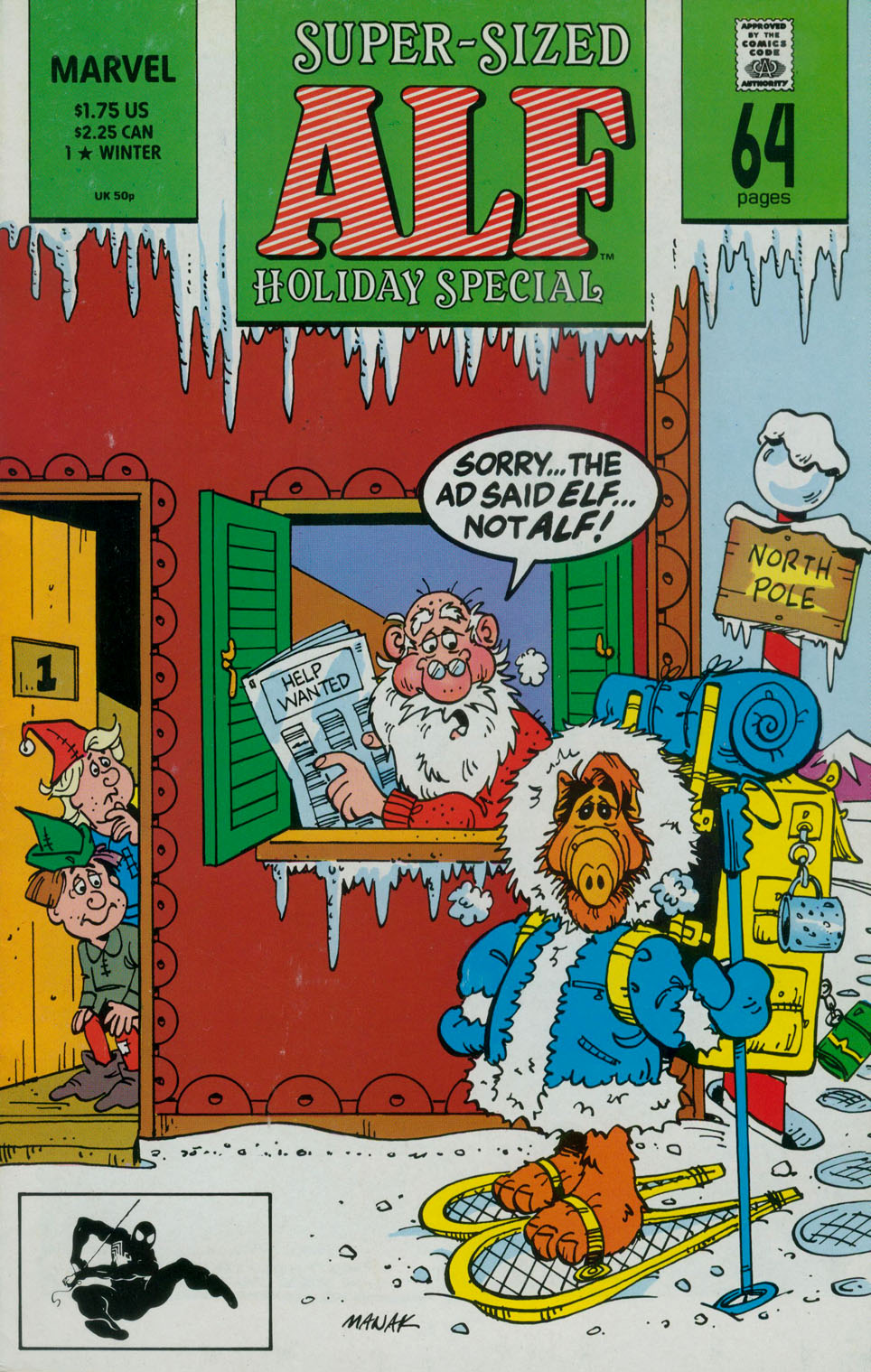 Read online ALF Holiday Special comic -  Issue #1 - 1
