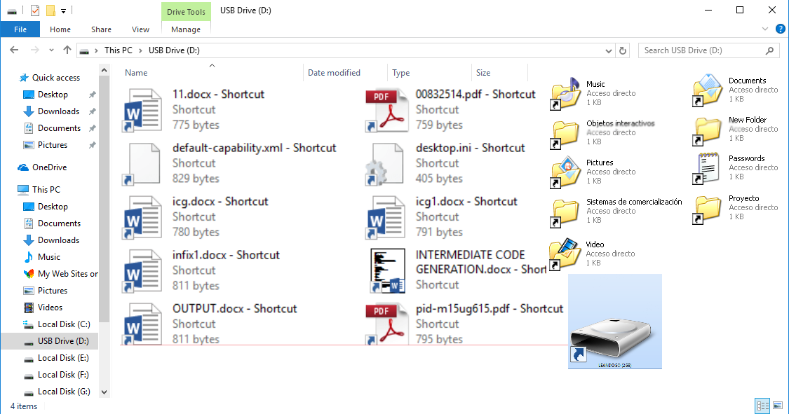 Learn New Things How to Delete Shortcut Virus from USB Pen Drive