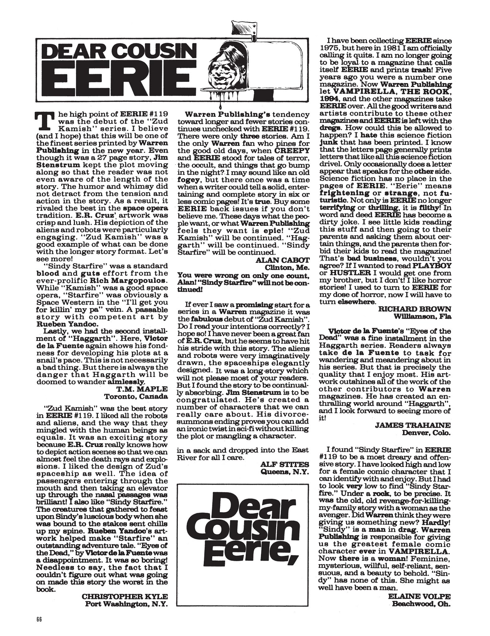 Read online Eerie Archives comic -  Issue # TPB 25 (Part 1) - 67