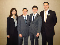 Elder Romero and Elder Anderson with Pres. and Sister Harding