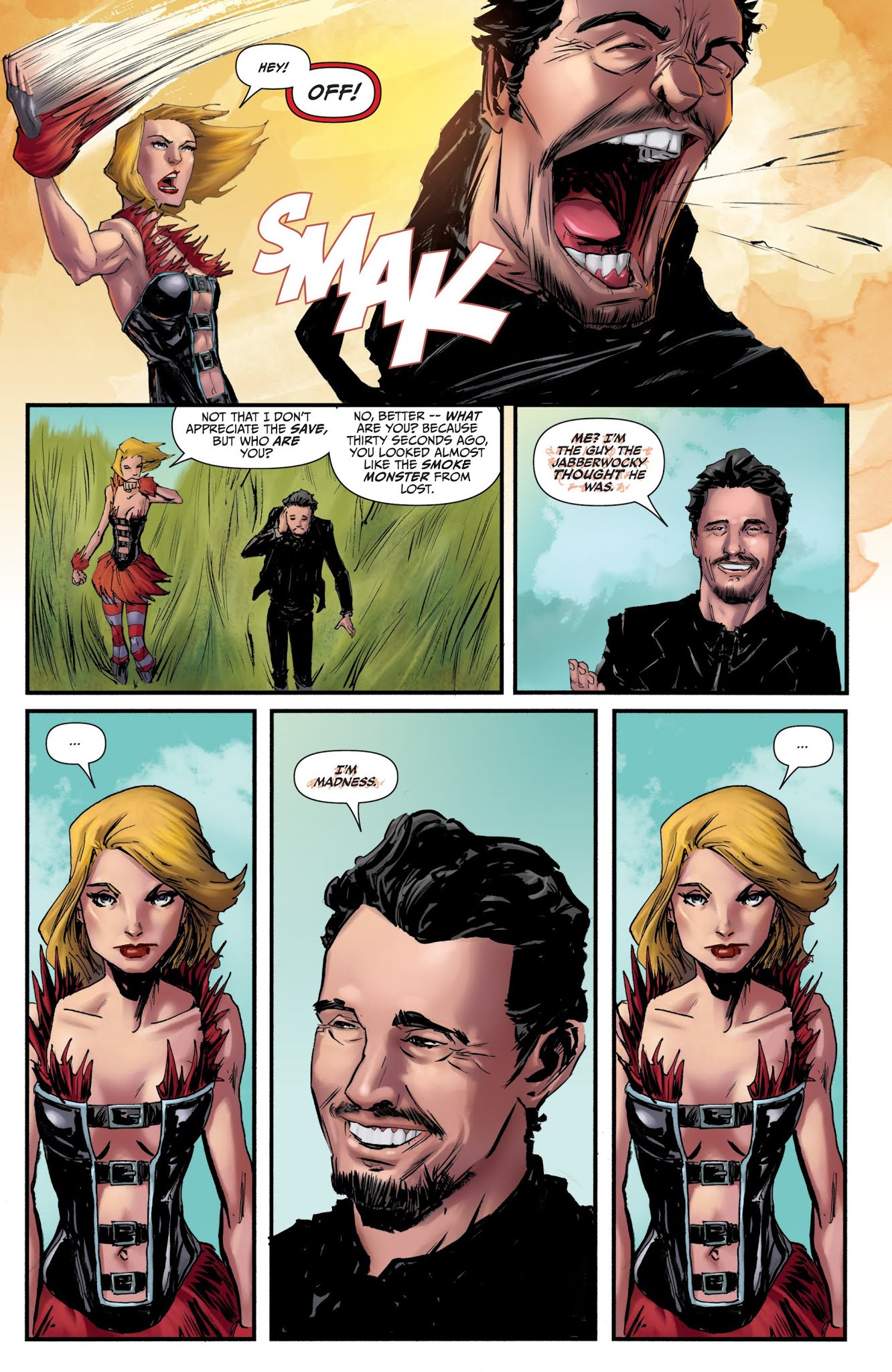 Read online Grimm Fairy Tales presents Wonderland: Asylum comic -  Issue #1 - 22