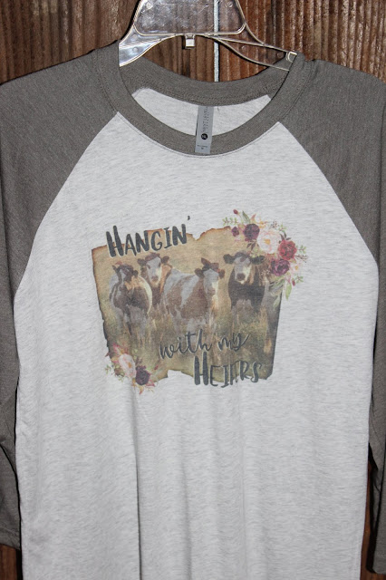 vintage t shirt with cows