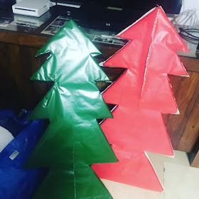 árbol de navidad, luces de navidad, navidad, 