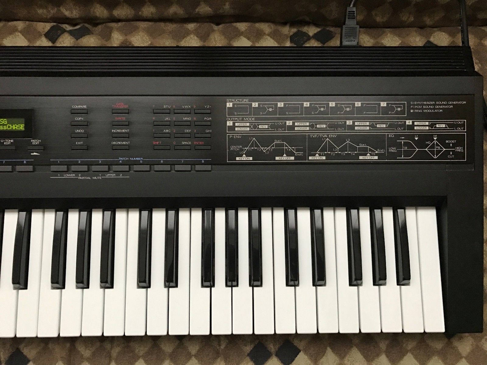 MATRIXSYNTH Roland D50 Synthesizer