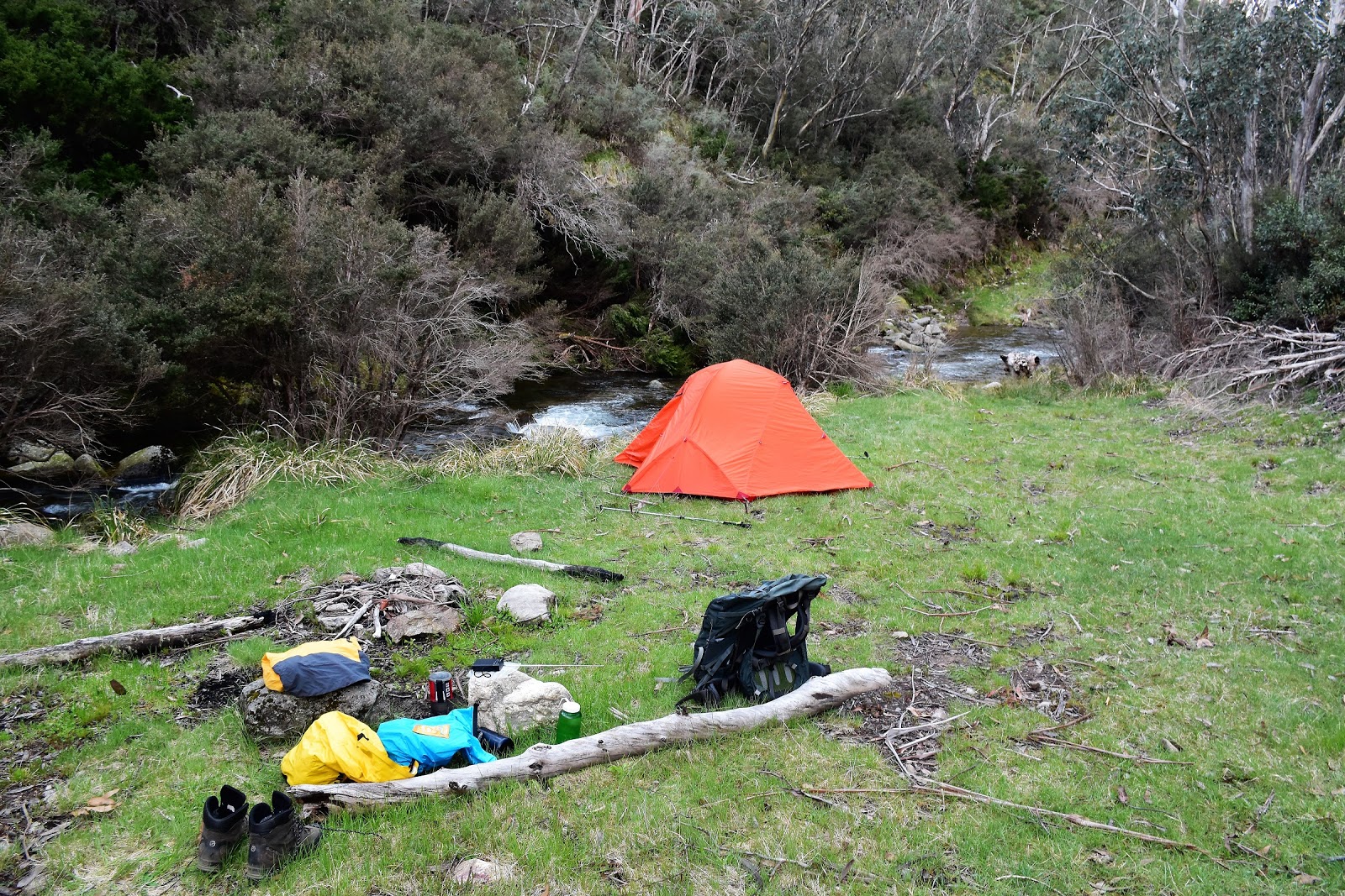 Goin' Feral One Day At A Time Cope Hut to Big River, AAWT, Alpine