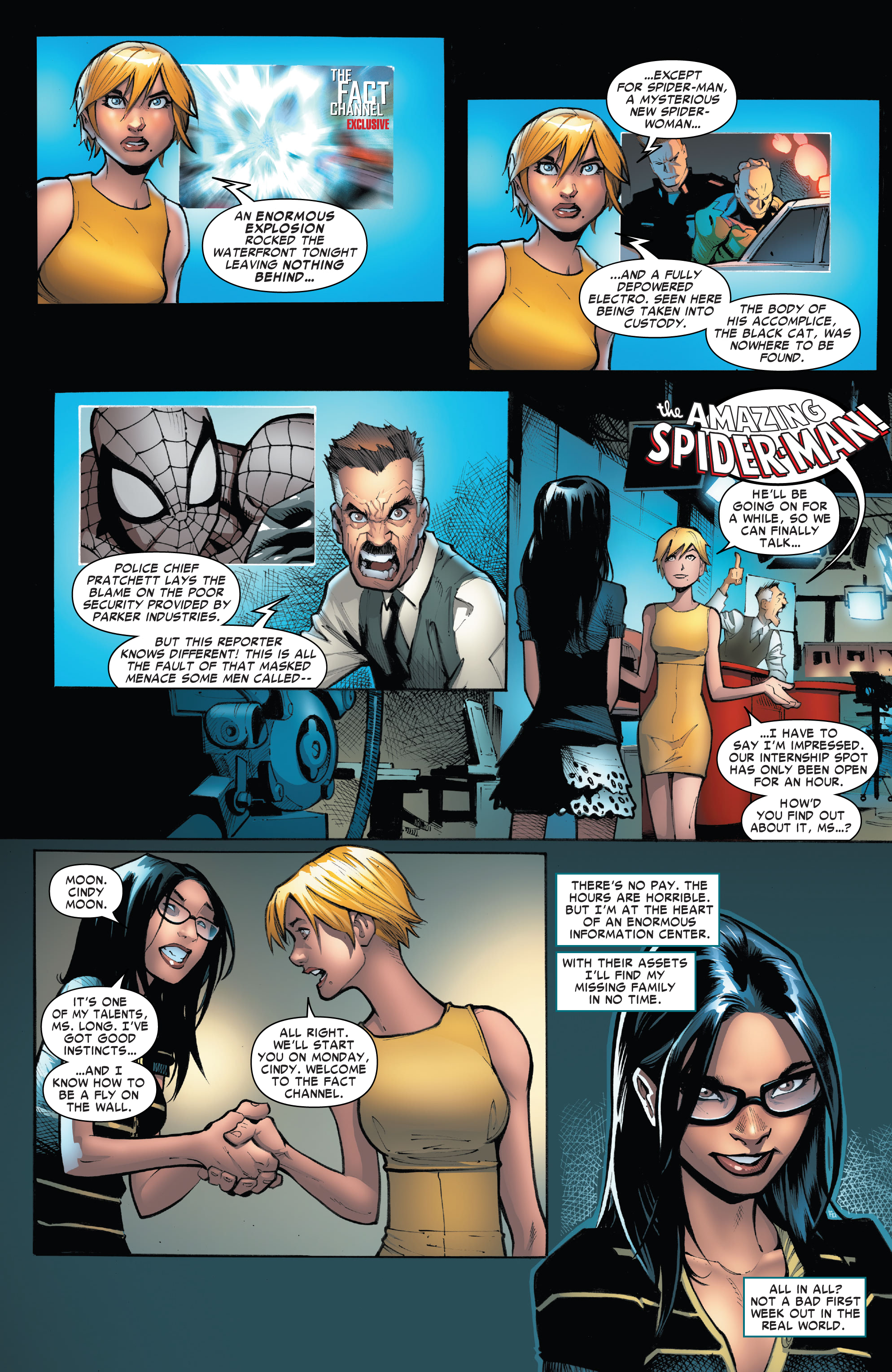 Read online Silk: Out of the Spider-Verse comic -  Issue # TPB 1 (Part 1) - 62