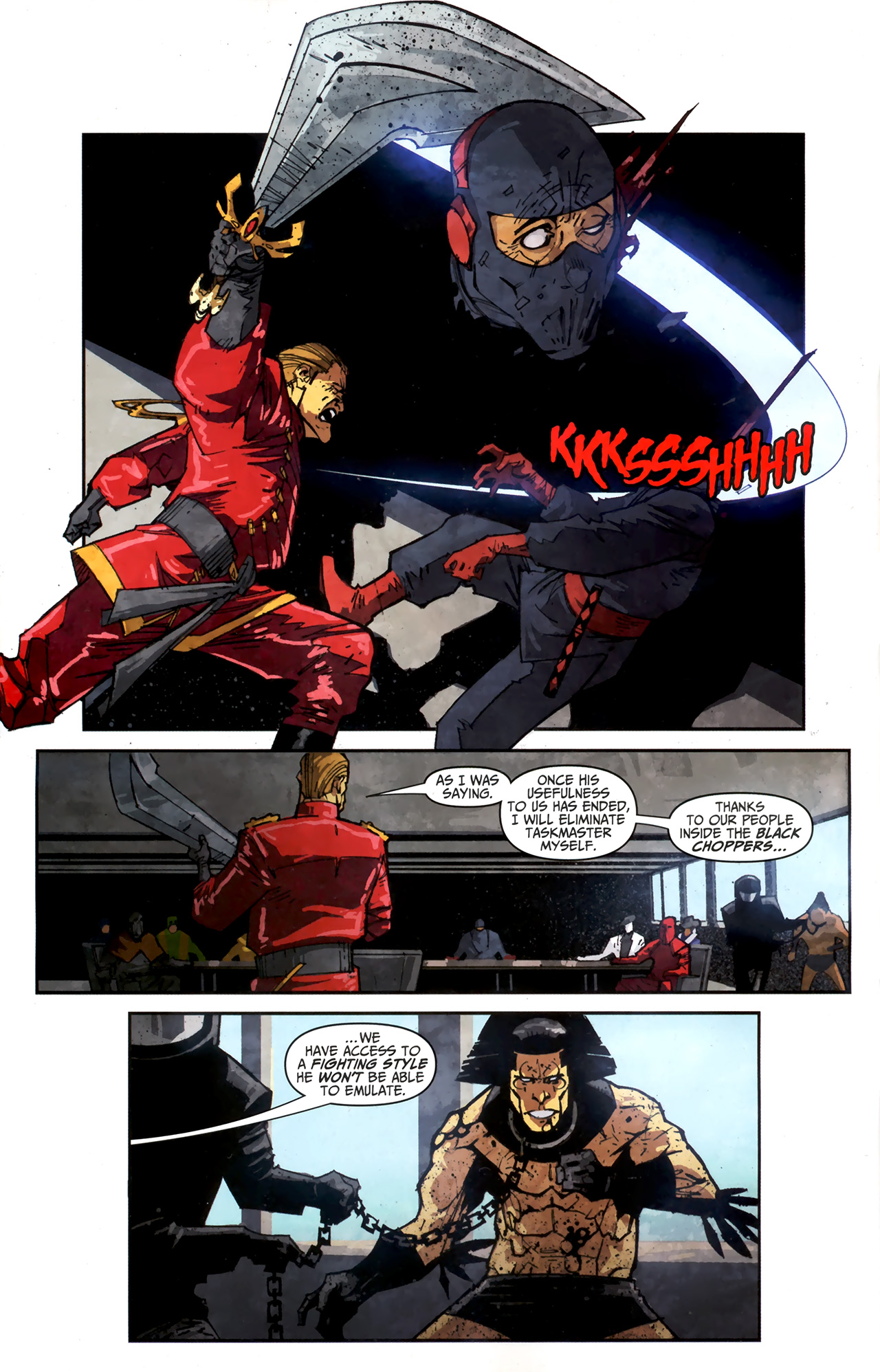 Read online Taskmaster (2010) comic -  Issue #3 - 17