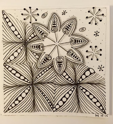 Tickled To Tangle: "It's a String Thing" #114 Tiles